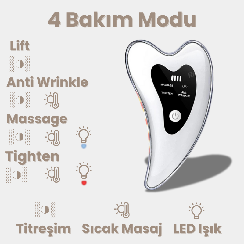 ShaTherapy- Elektirikli Gua Sha Cilt Bakım Aleti